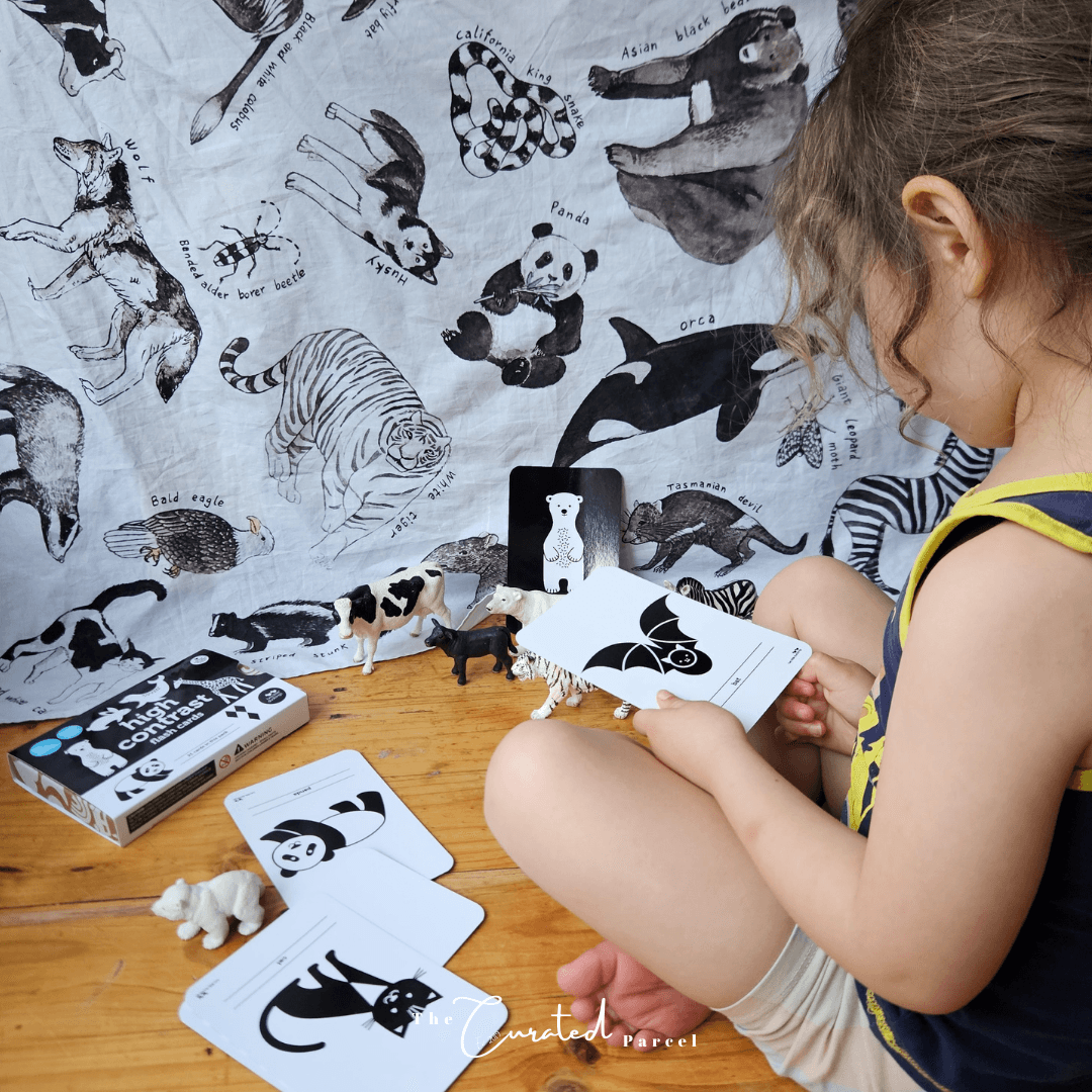 Wonderie // Inky and Ivory Animal Kingdom Play Cloth