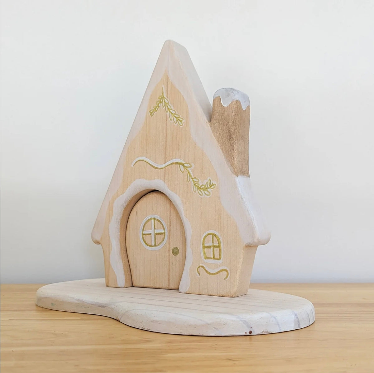 NOM // Wooden Gingerbread House ** Pre-Order Late Nov Delivery **