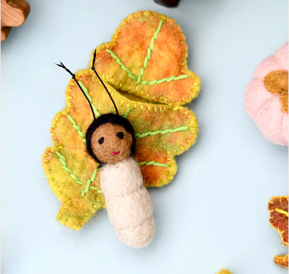 Felt Leaf Baby - Oak