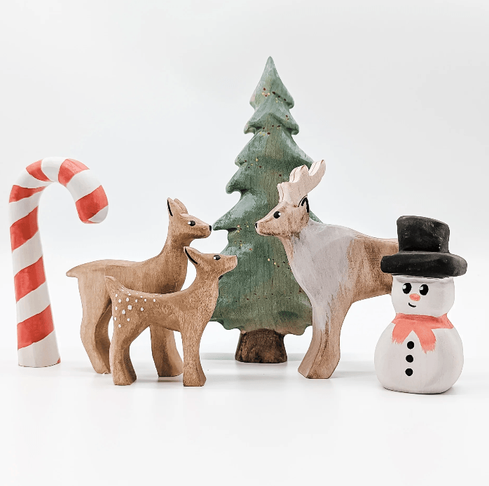 NOM // Wooden Christmas Tree ** Pre-Order Late Nov Delivery **