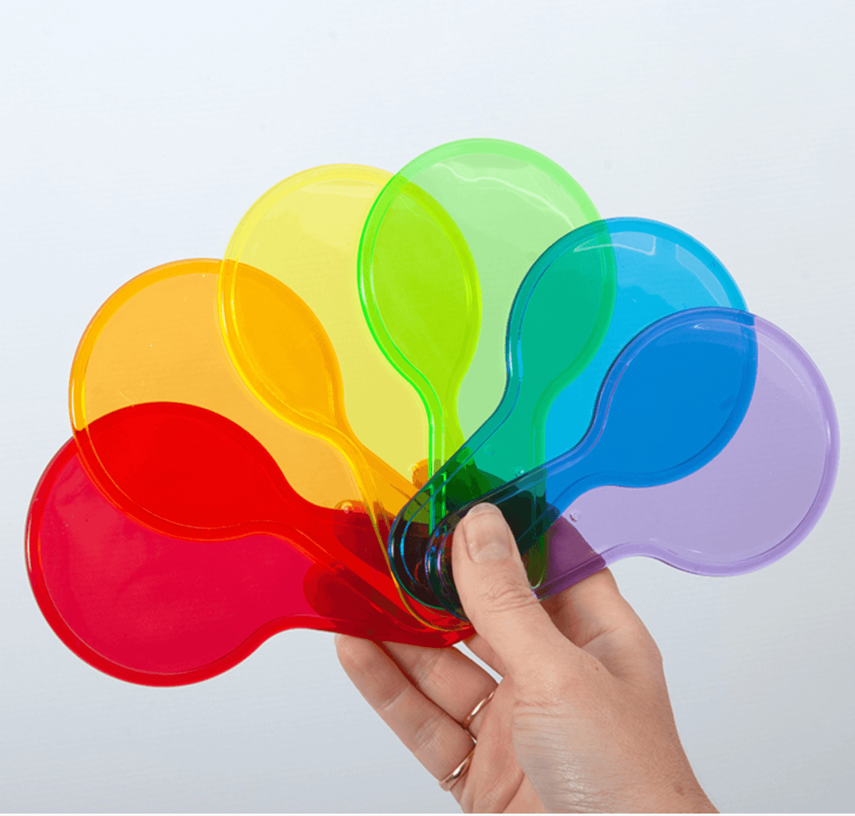 TickIt //Translucent Colour Paddle Set (6pk)