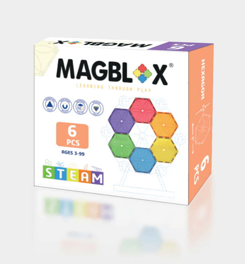 Magblox //  Hexagon Pack (6pcs)