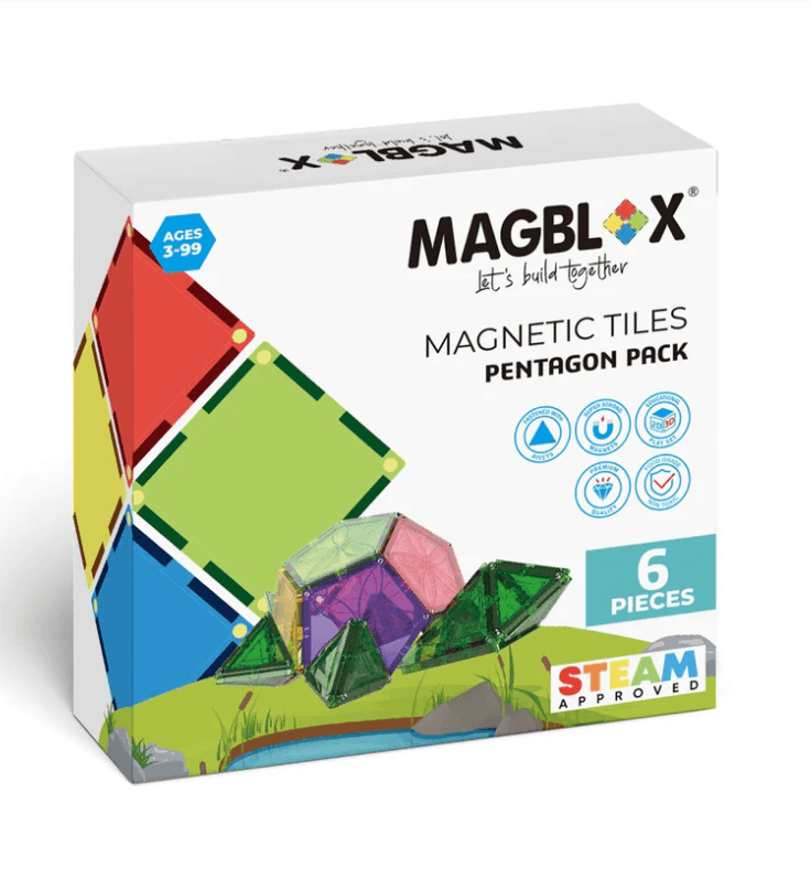 Magblox //  Pentagon Pack (6pcs)