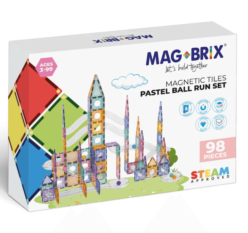 Magbrix Pastel Ball Run (96 pcs)