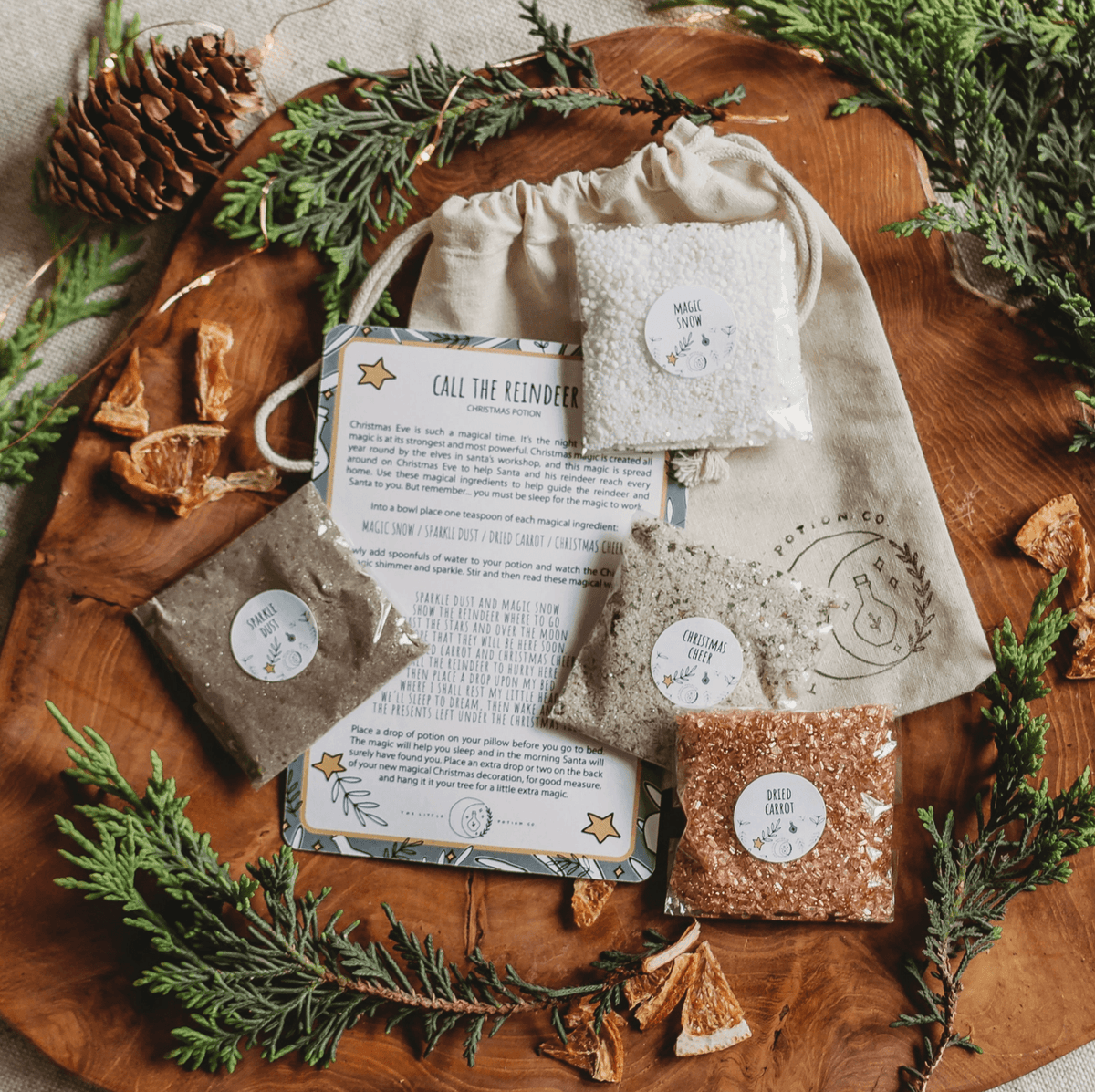 Little Potion Co. // Xmas Eve Potion Pouch - Call the Reindeer This Christmas