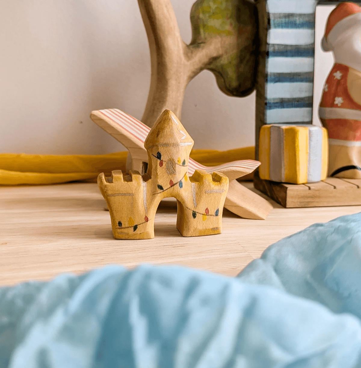 NOM // Wooden Christmas Sandcastle ** Pre-Order Late Nov Delivery **