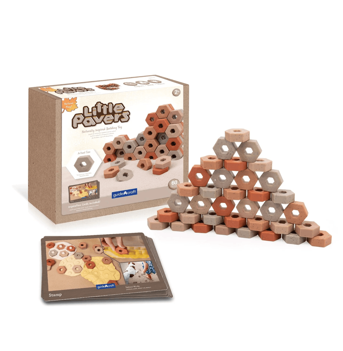 Guidecraft // Little Pavers - 60 pc. set