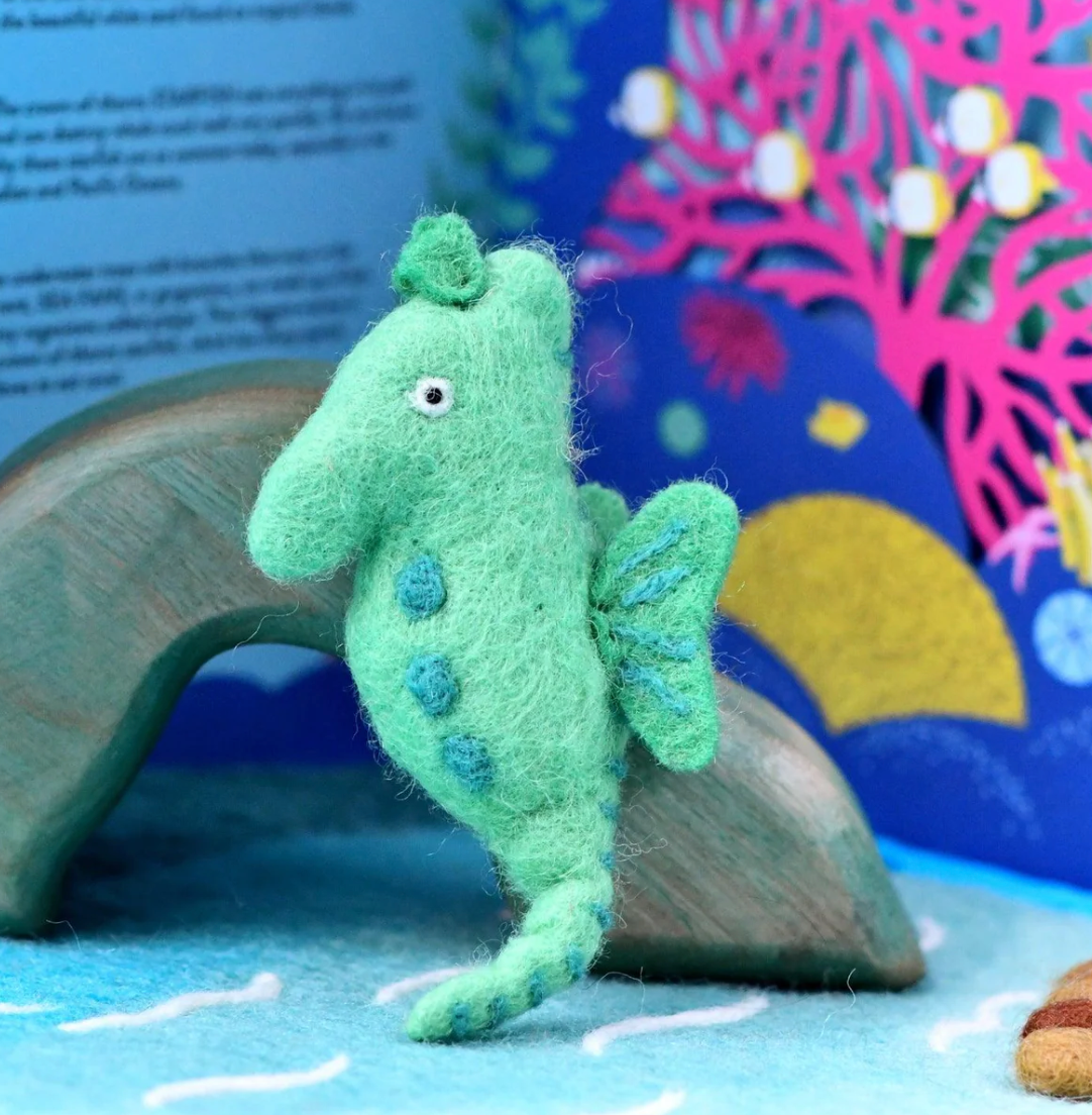 Felt Seahorse (Coral Reef Fish)