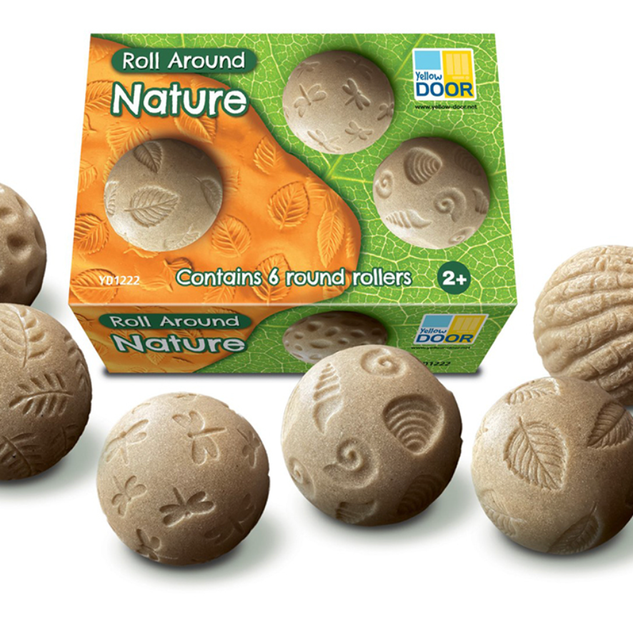 Yellow Door // Roll Around Sensory Stones - Nature ** PRE-ORDER End March Delivery **