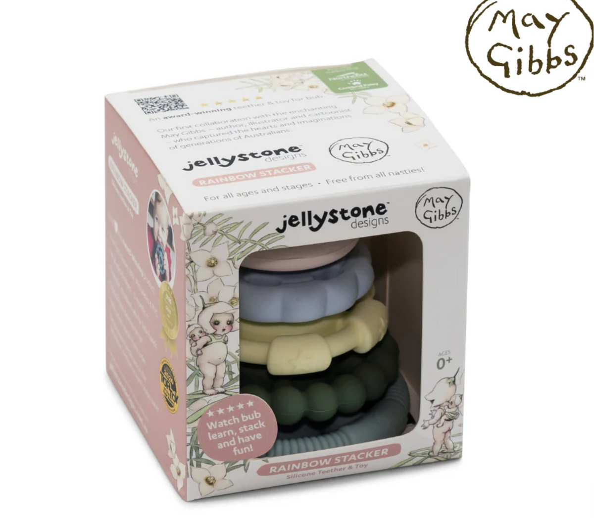 Jellystone x May Gibbs // Stacker and Teether Toy