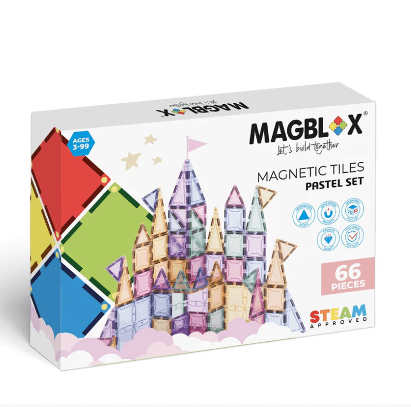 Magblox //  Pastel Set (66pcs)