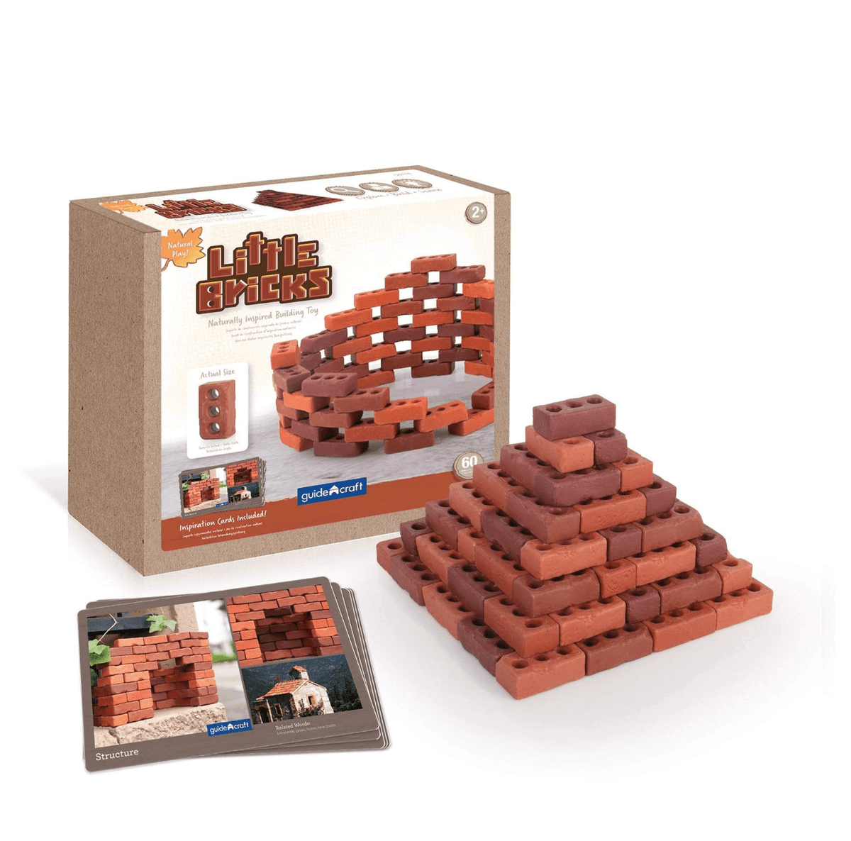 Guidecraft // Little Bricks - 60 pc. set