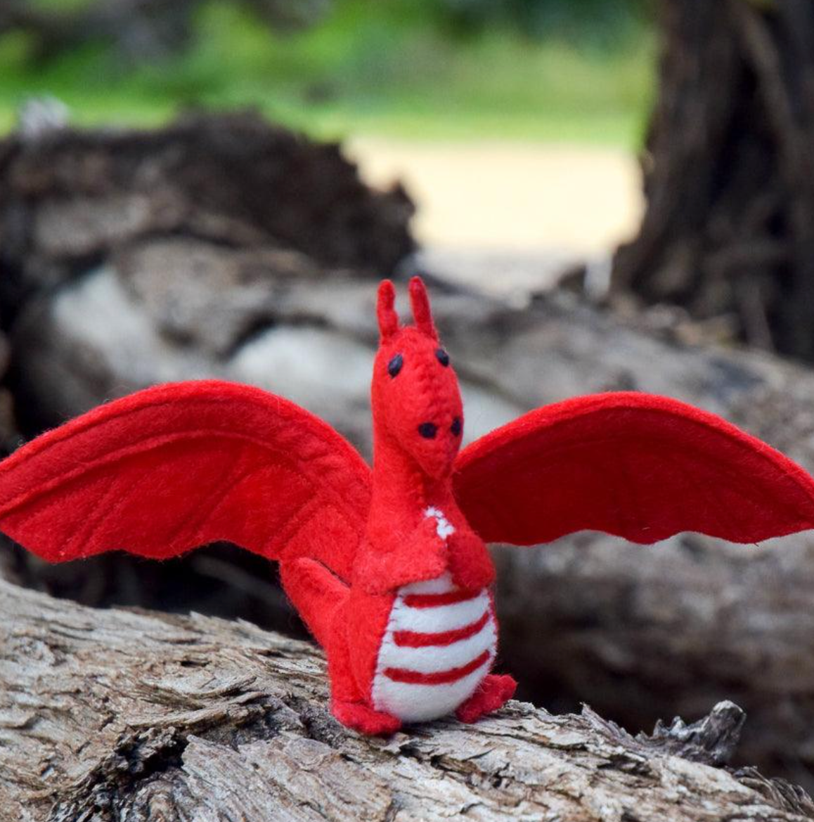 Felt Dragon Toy