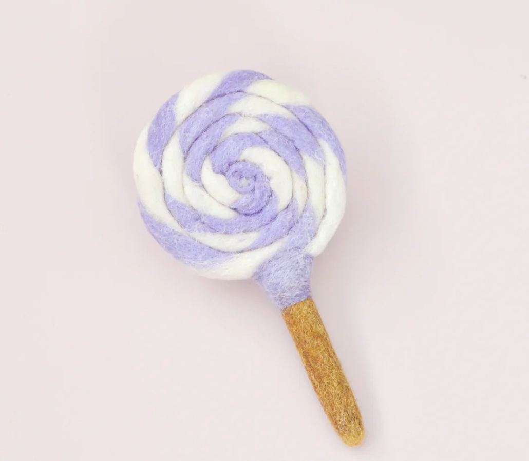 Felt Swirl Lollipop