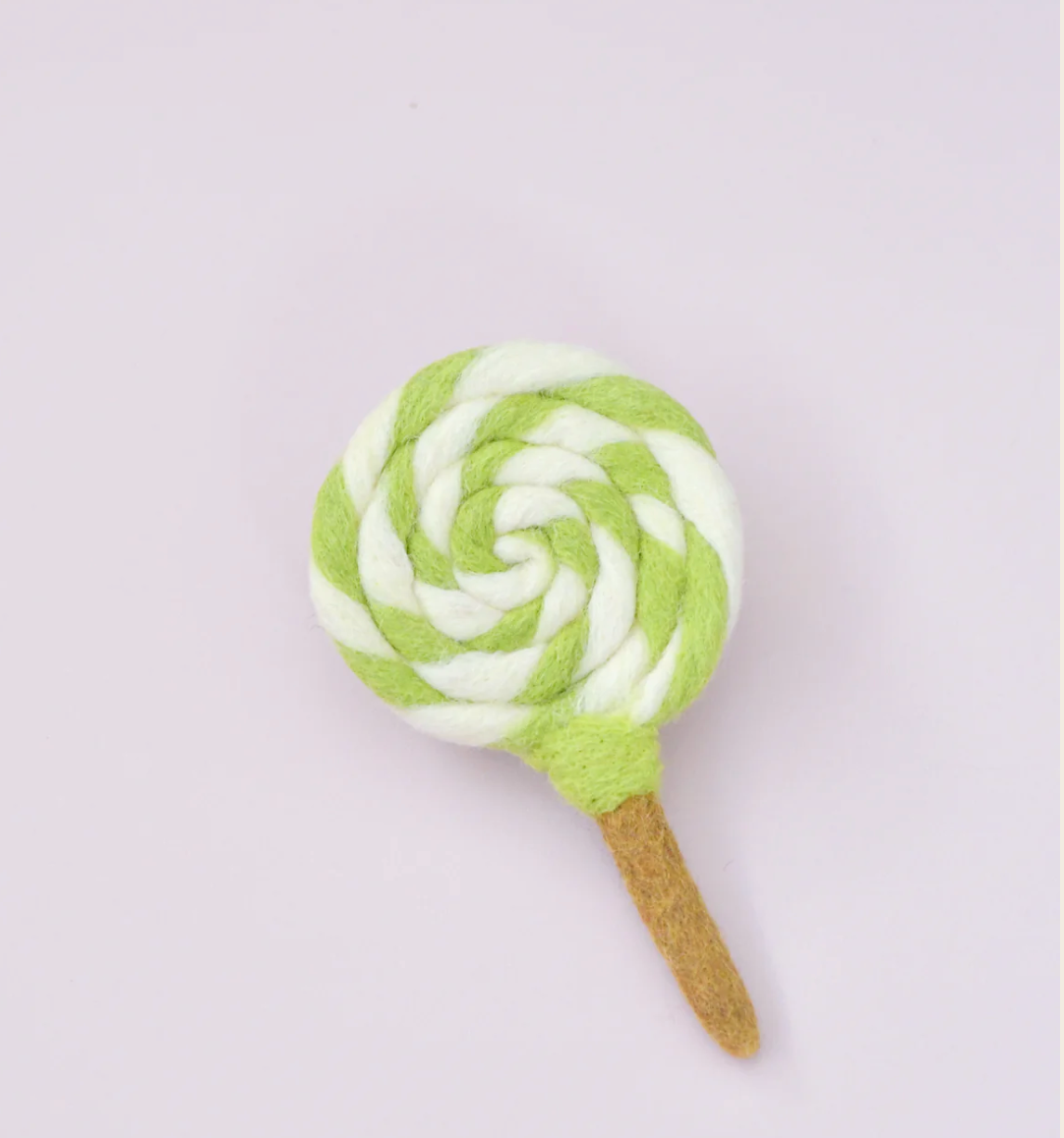 Felt Swirl Lollipop