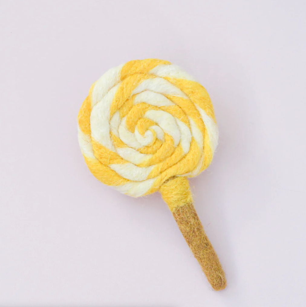 Felt Swirl Lollipop