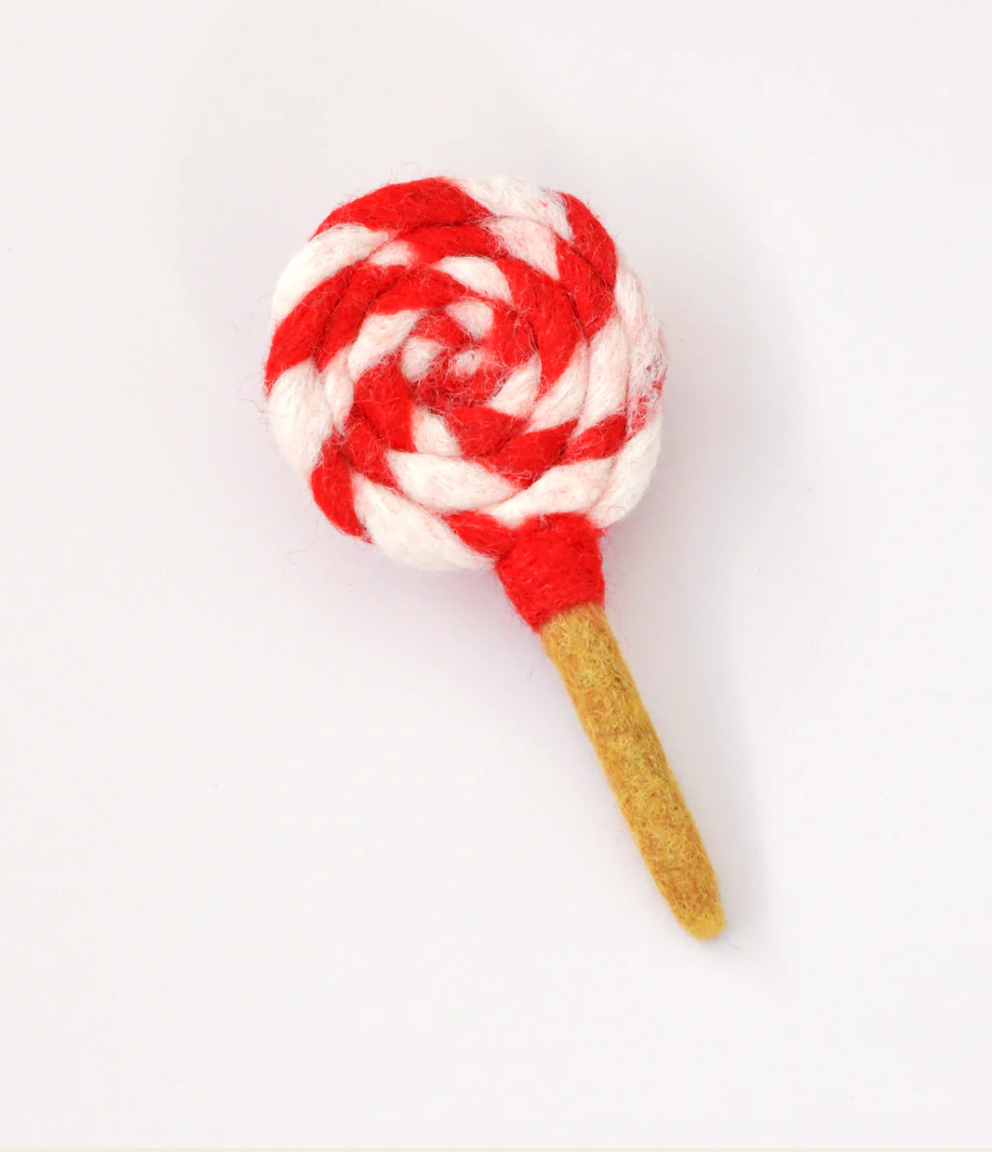 Felt Swirl Lollipop