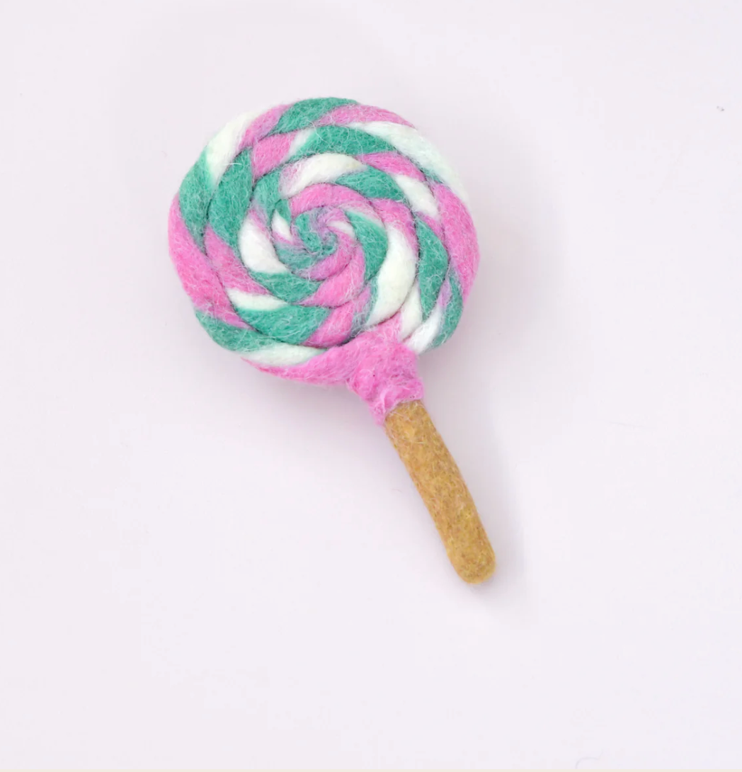 Felt Swirl Lollipop