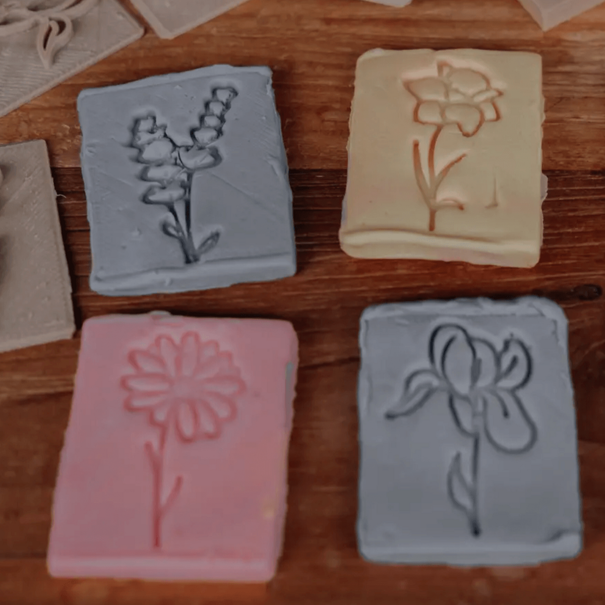 The Curated Parcel - Eco Cutter -Flower Eco Stamp Set (No Handle) 