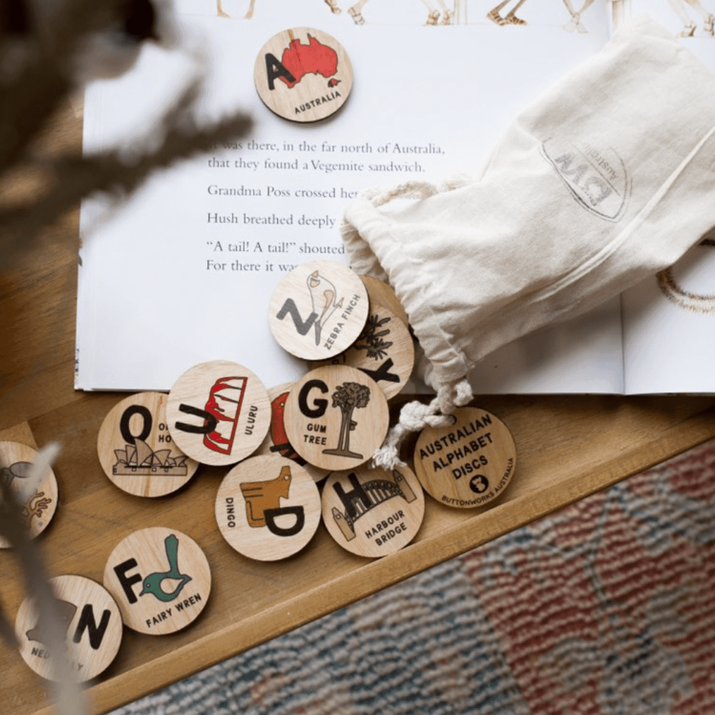 The Curated Parcel - Australian Alphabet Set 