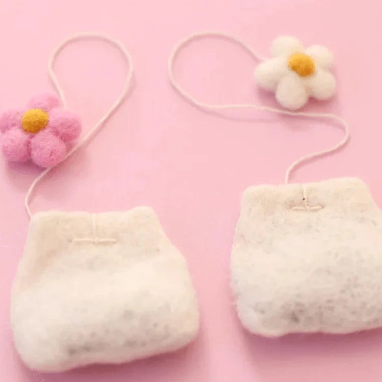 The Curated Parcel - Felt Tea Bag Set 