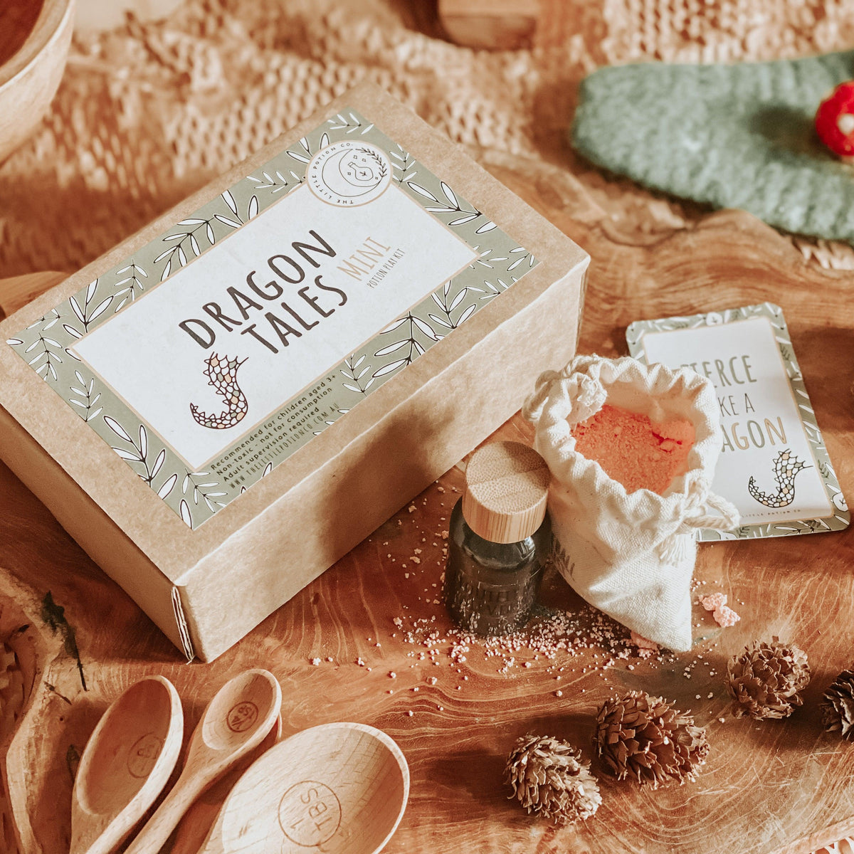 The Curated Parcel - MINI Potion Kits // Dragon Tales 