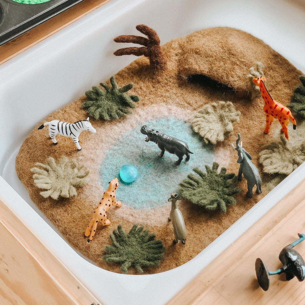 The Curated Parcel - Play Mat // Safari (Small) 