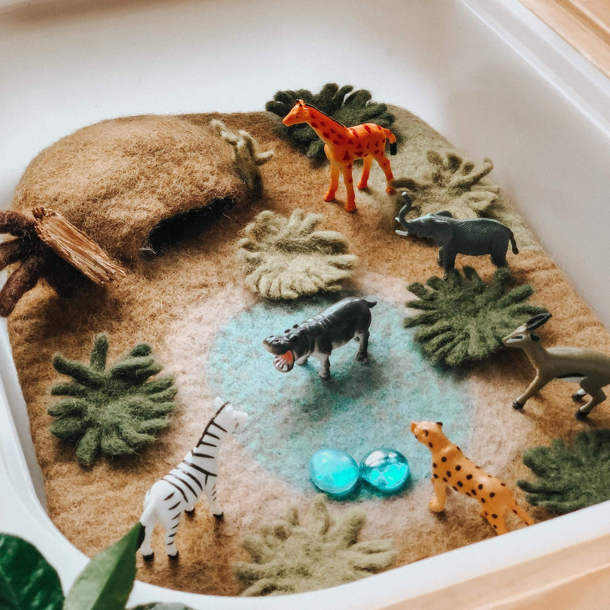 The Curated Parcel - Play Mat // Safari (Small) 